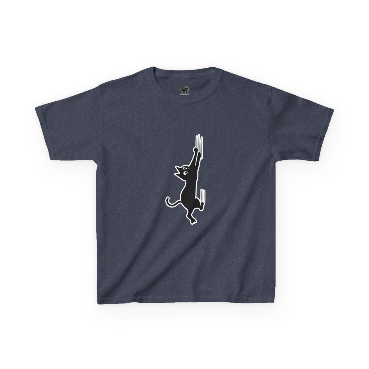 Playful Cat Kids Tee - Cute Cotton T-Shirt,