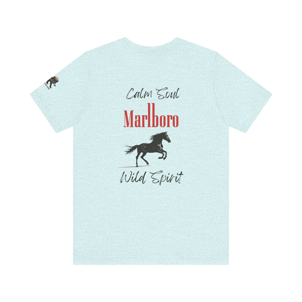calm soul wild spirit Graphic Tee, Casual Summer Shirt, Marine Life T-Shirt, Gift for Sea Lovers,  high quality