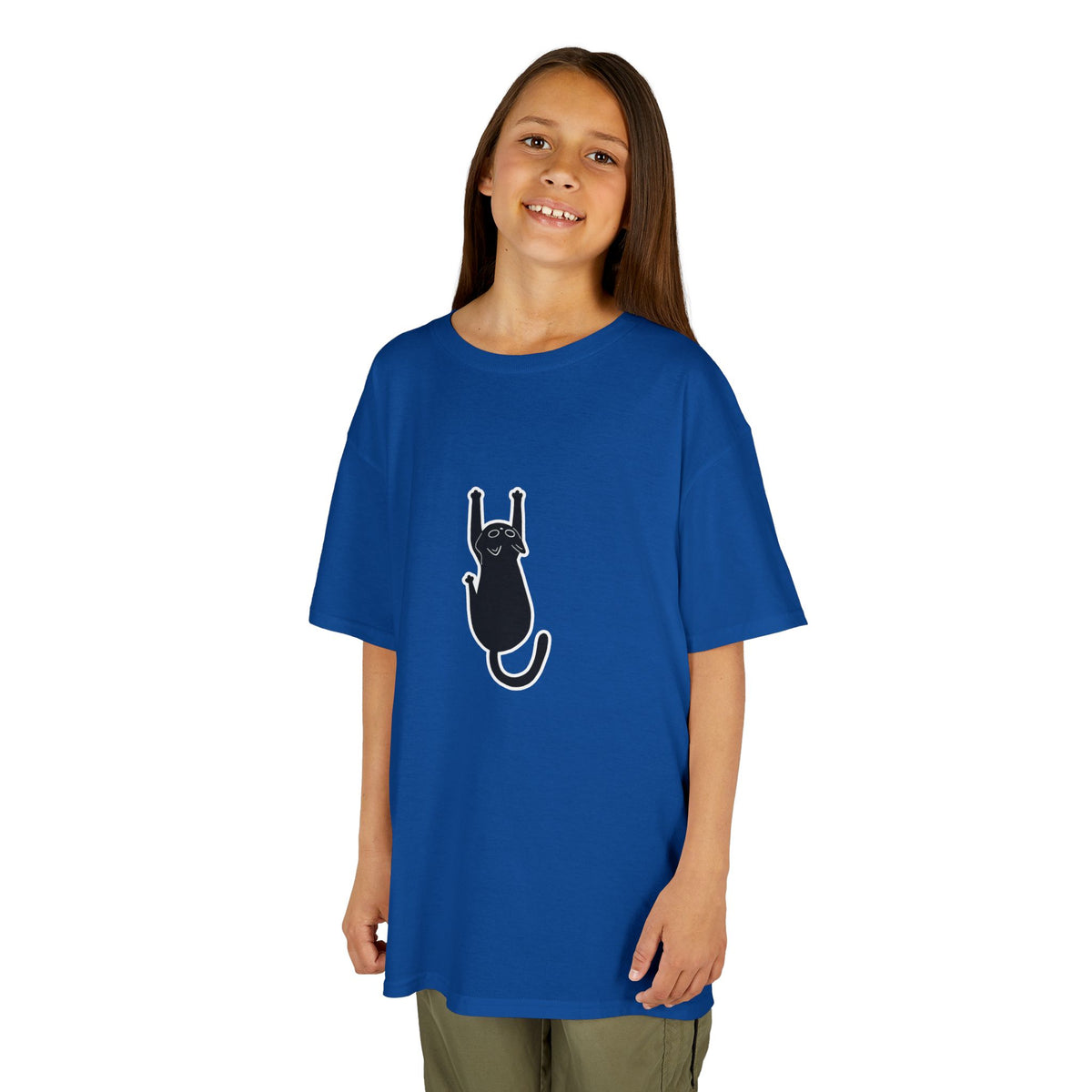 Playful Cat Kids 2  - Cute Cotton T-Shirt,