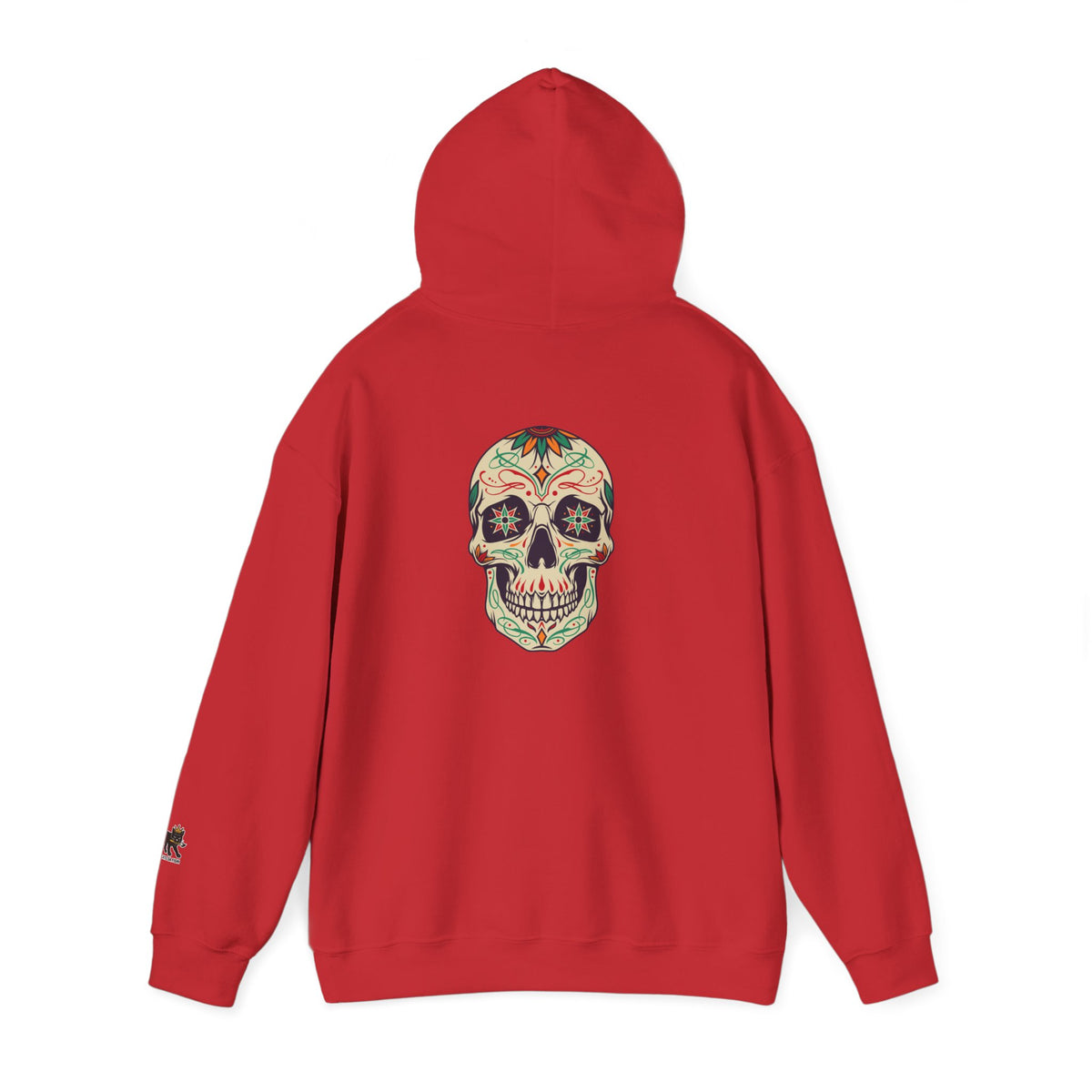 skull Hooded Sweatshirt, Unisex Casual Hoodie, Perfect Gift for Friends, Inspiring Apparel, Comfortable Daily Wear