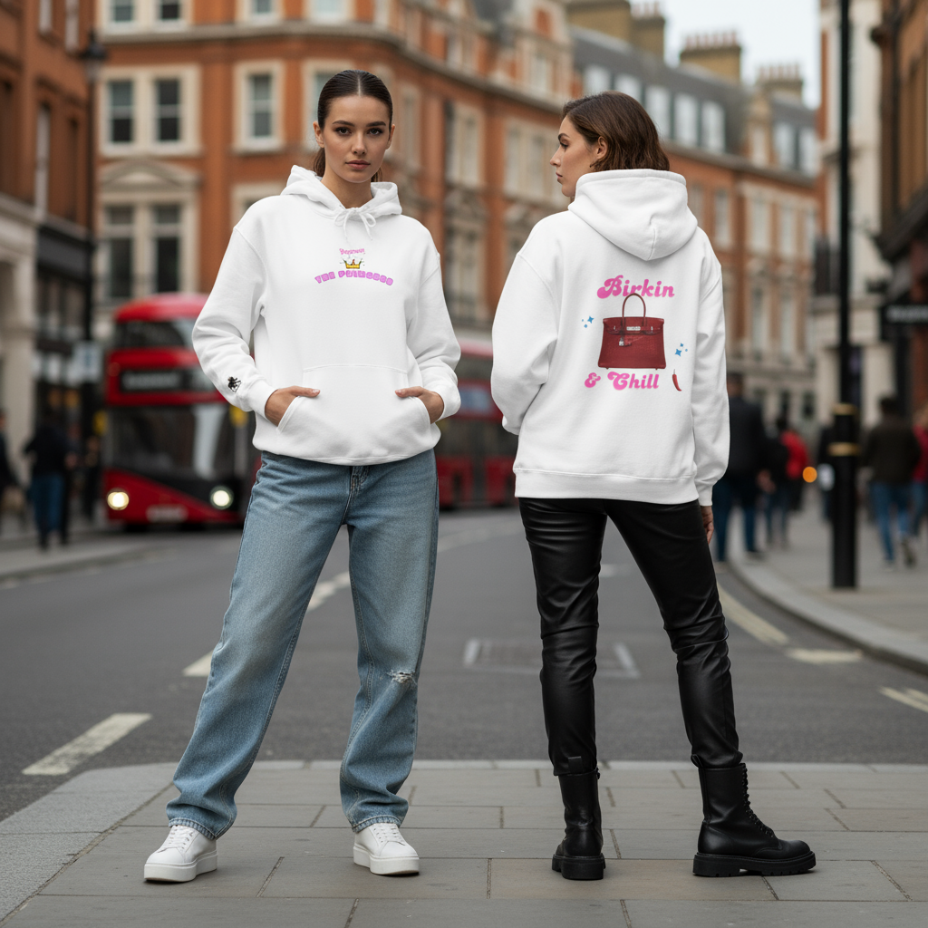 Birkin and Chill Hooded Sweatshirt