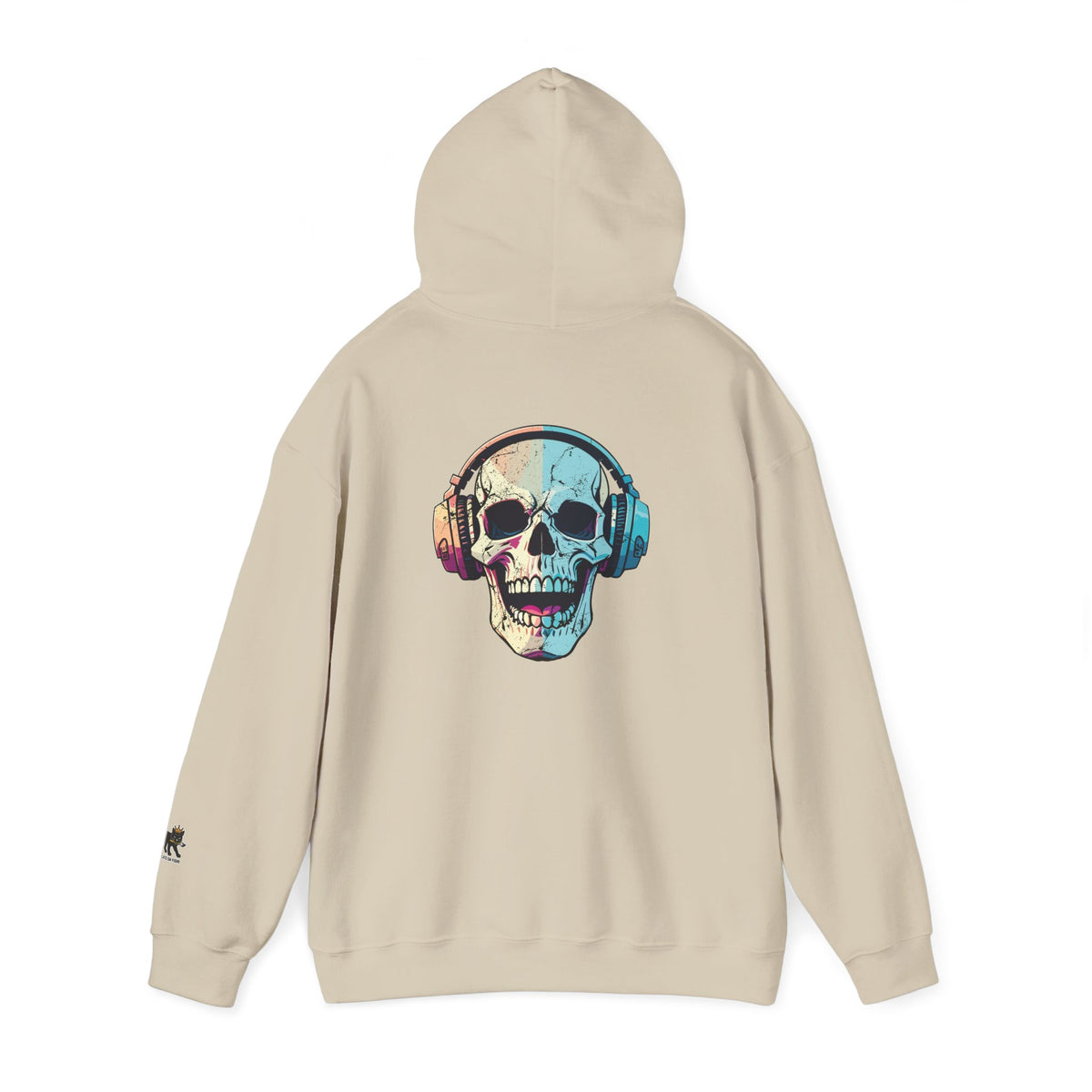 skull music Hooded Sweatshirt