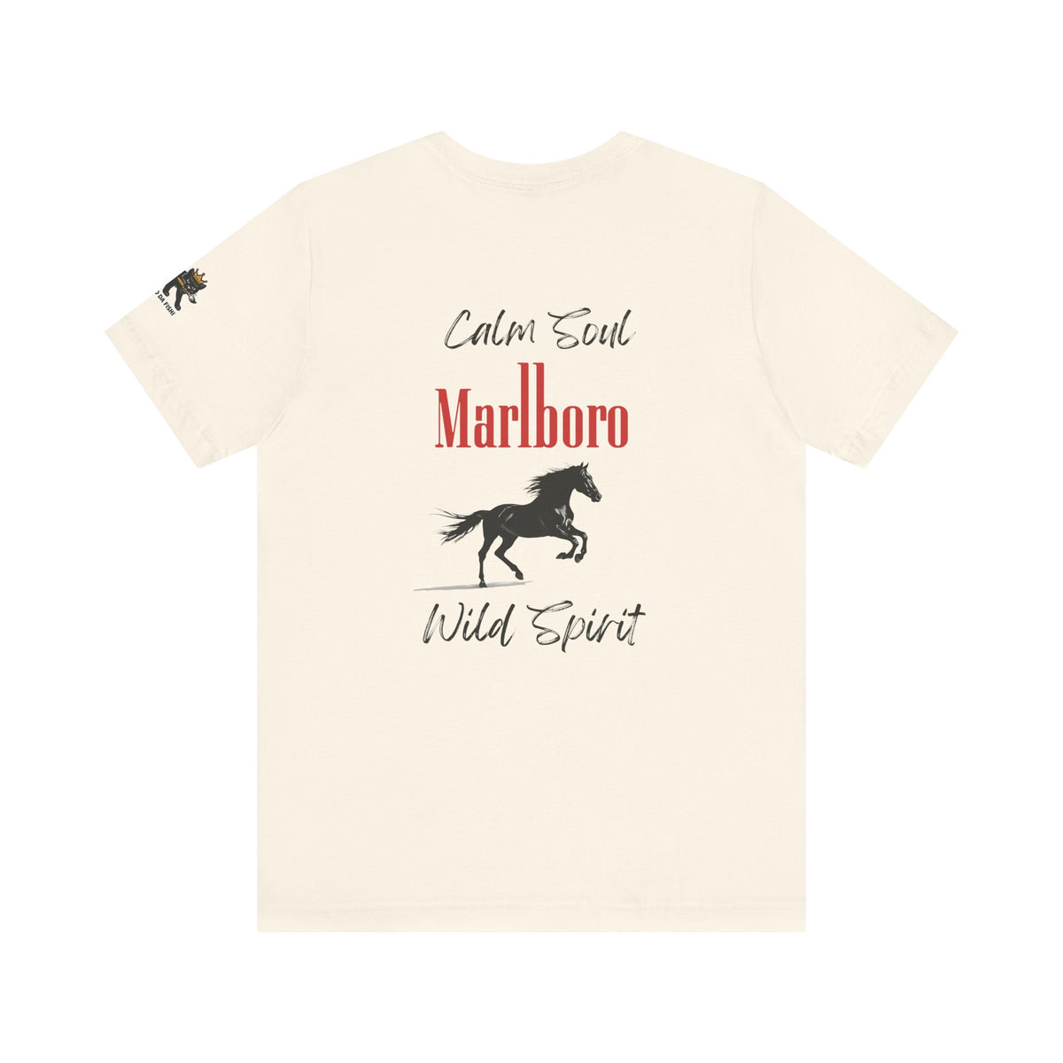 calm soul wild spirit Graphic Tee, Casual Summer Shirt, Marine Life T-Shirt, Gift for Sea Lovers,  high quality