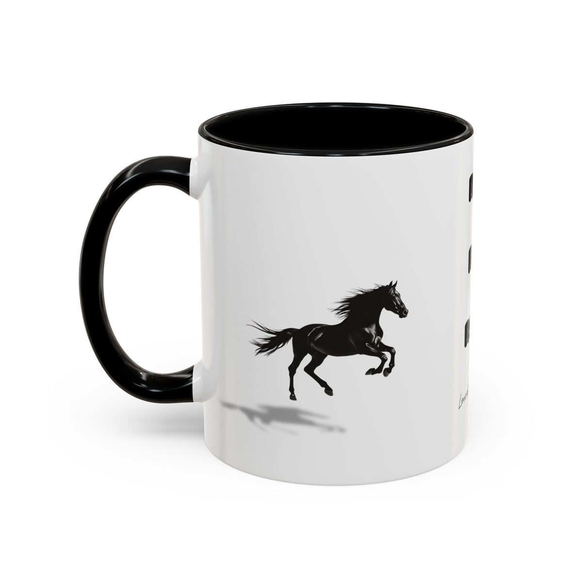 horse rise run  Coffee Mug (11, 15oz)
