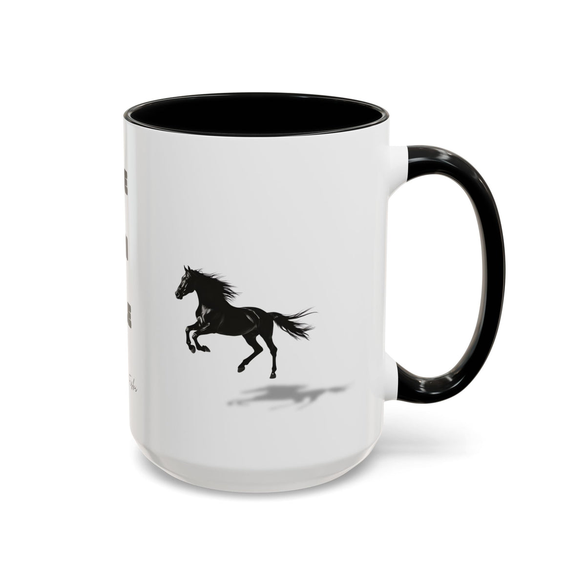 horse rise run  Coffee Mug (11, 15oz)