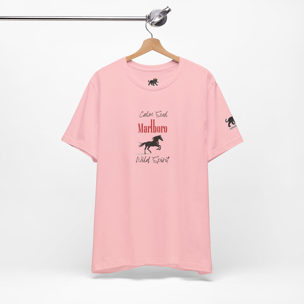 calm soul wild spirit Graphic Tee, Casual Summer Shirt, Marine Life T-Shirt, Gift for Sea Lovers,  high quality