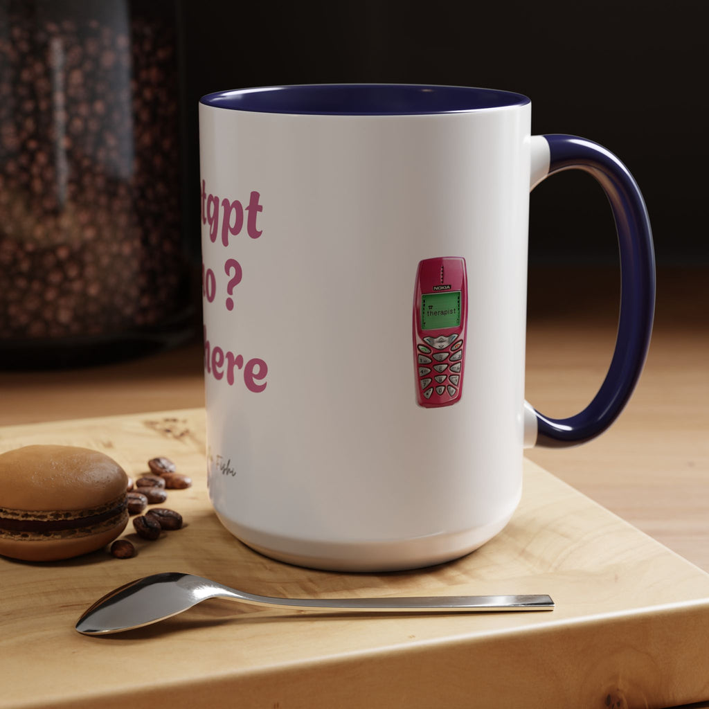 chatgpt how iam here Coffee Mug (11, 15oz)