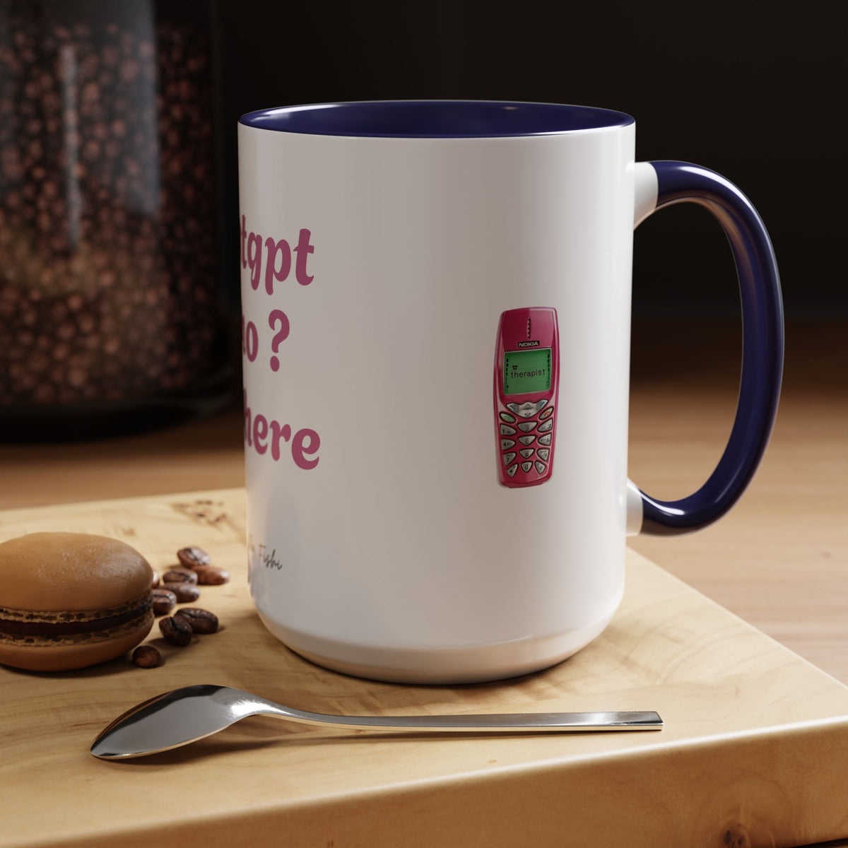 chatgpt how iam here Coffee Mug (11, 15oz)