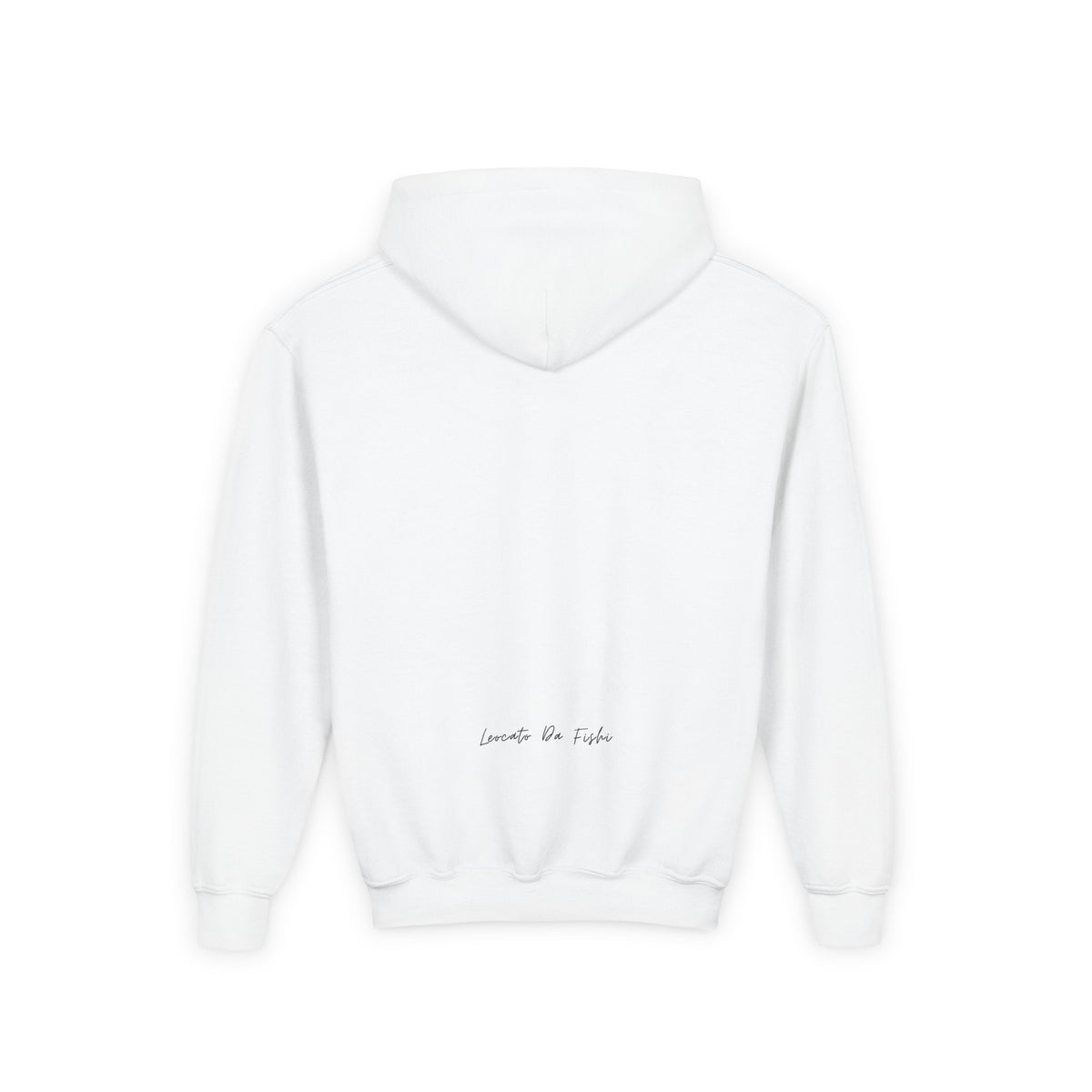 Youth Heavy Blend Hooded Sweatshirt with 'Leccato da Fish' Design - Cozy Gift for Teens, Memory Keepsake, Casual Wear, Birthday .