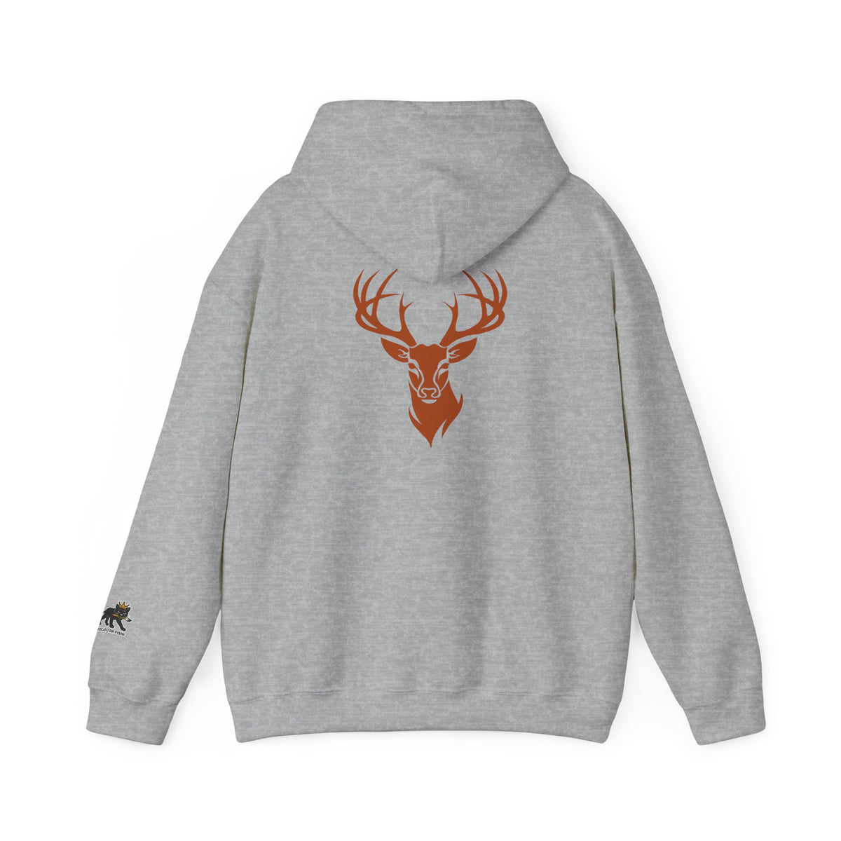 deer head Hooded Sweatshirt, Unisex Casual Hoodie