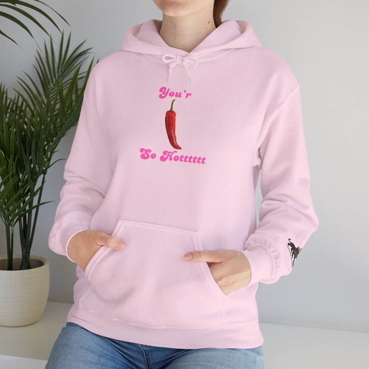your so hot Hoodie, Fun Gift for Friends, Trendy Unisex Sweatshirt, Cute Casual Wear, Birthday Party Attire, Streetwear Fashion