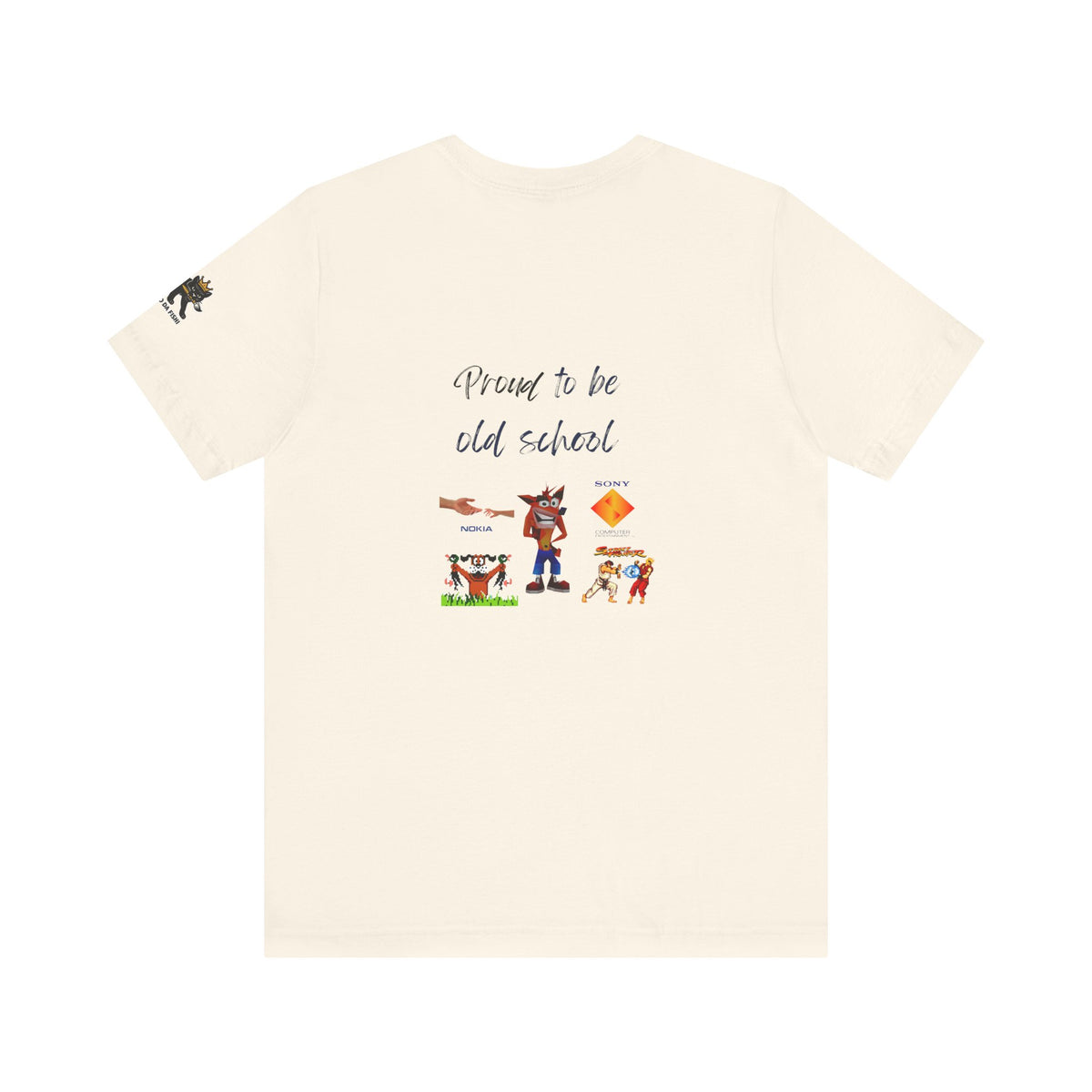 proud to be old school   Graphic Tee, Casual Summer Shirt, Marine Life T-Shirt, Gift for Sea Lovers,  high quality