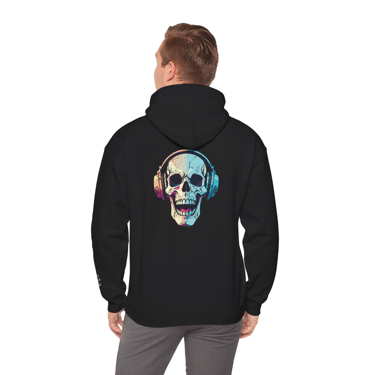 skull music Hooded Sweatshirt