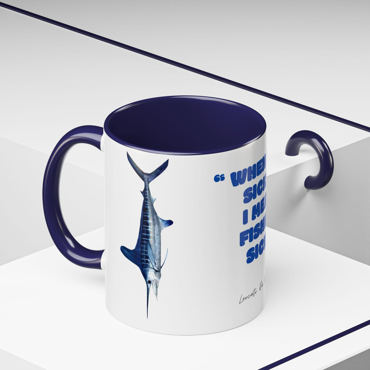 fishing time 1 Coffee Mug (11, 15oz)