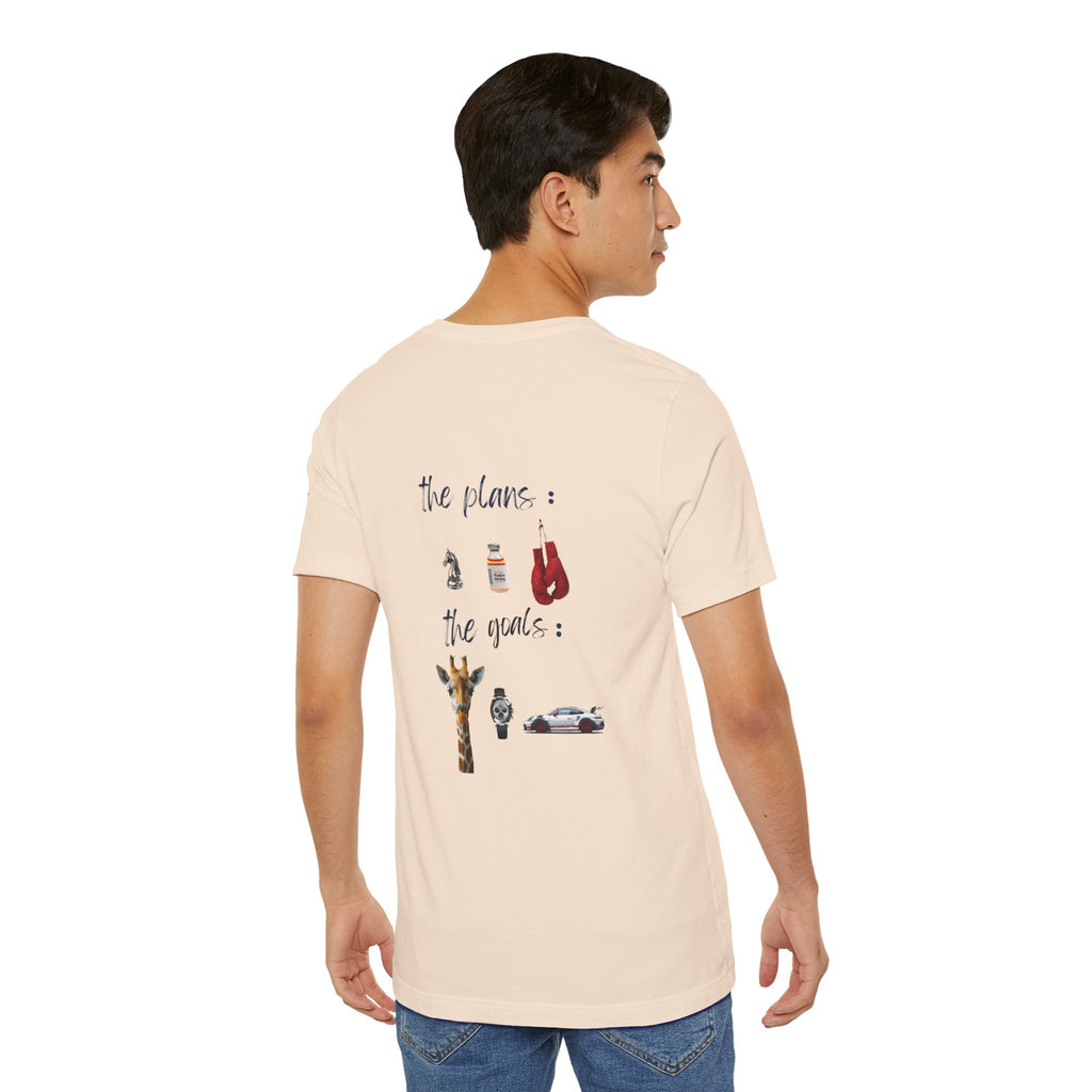 the plans ? the goals ?  Graphic Tee, Casual Summer Shirt, Marine Life T-Shirt, Gift for Sea Lovers,  high quality