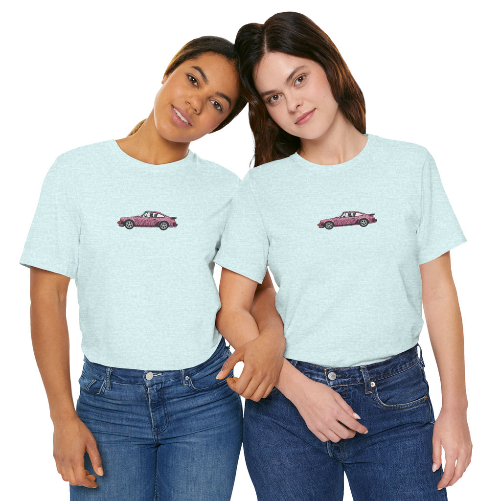 911 pink car unisex , high quality