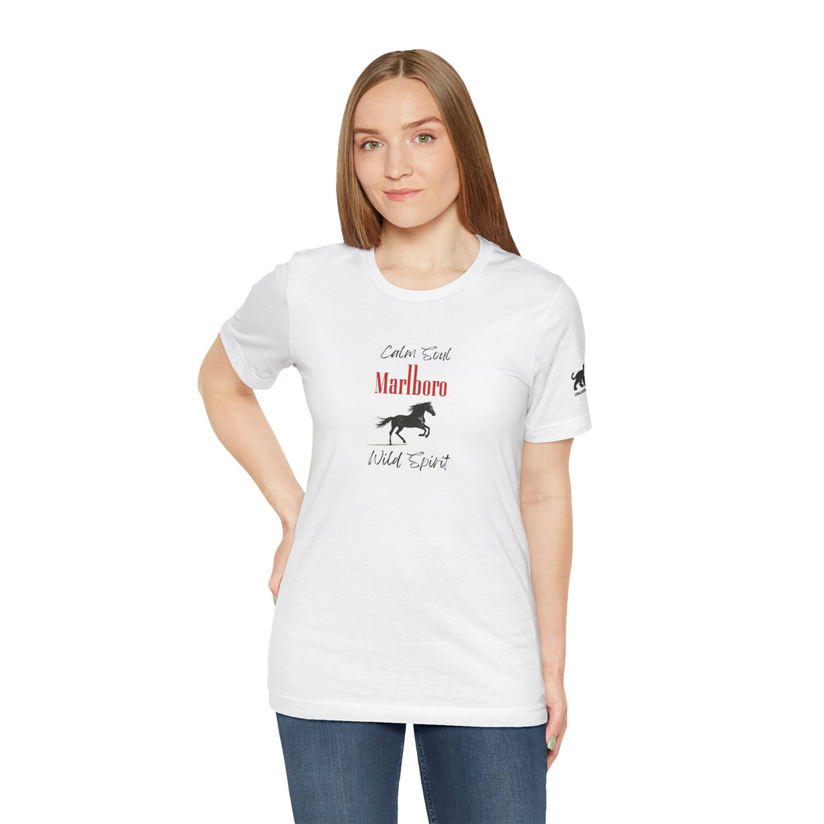 calm soul wild spirit Graphic Tee, Casual Summer Shirt, Marine Life T-Shirt, Gift for Sea Lovers,  high quality