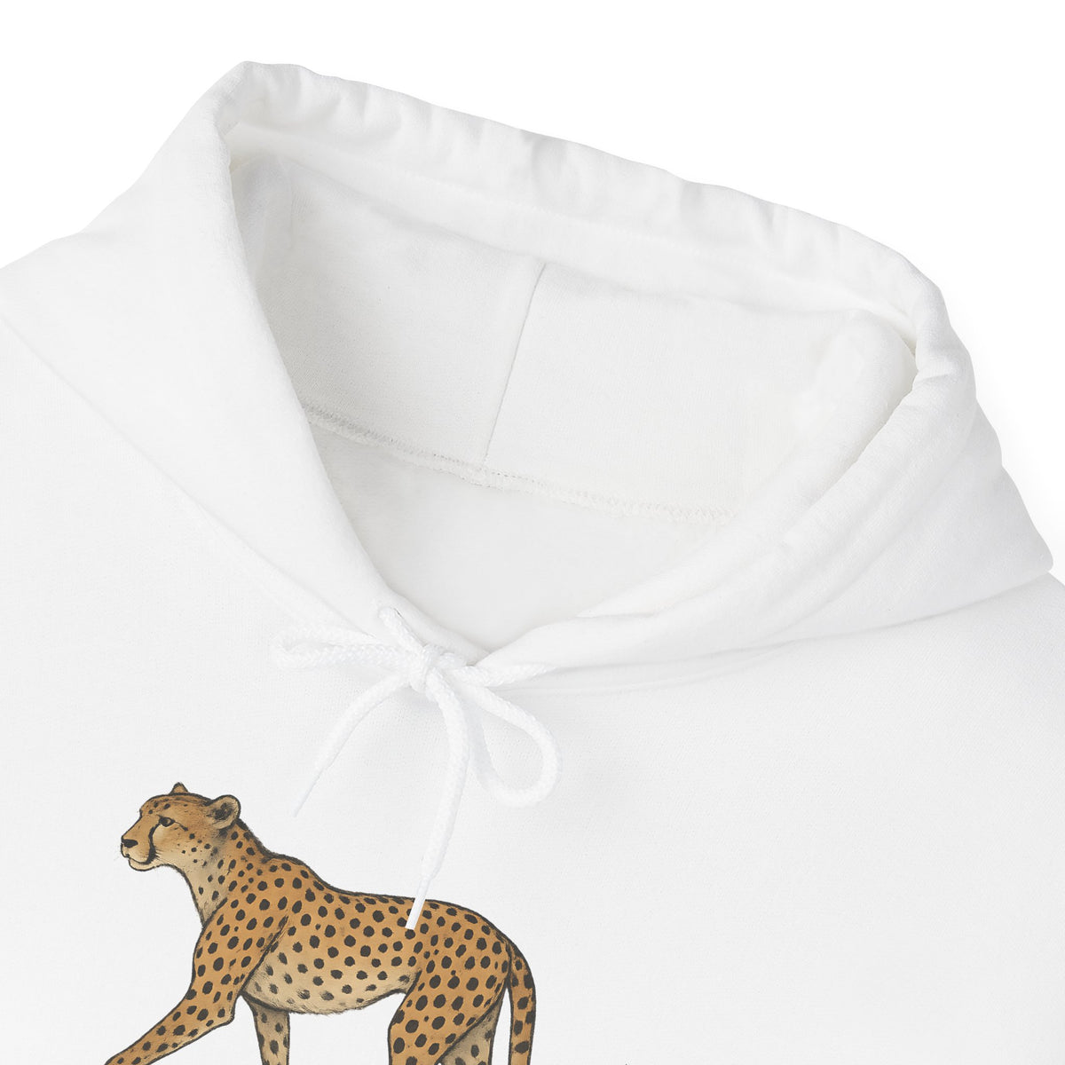 Unisex Hooded ' cheetah '