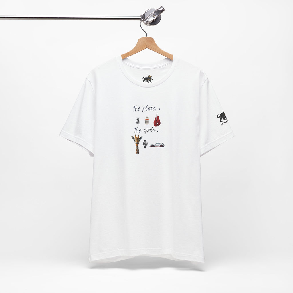 the plans ? the goals ?  Graphic Tee, Casual Summer Shirt, Marine Life T-Shirt, Gift for Sea Lovers,  high quality