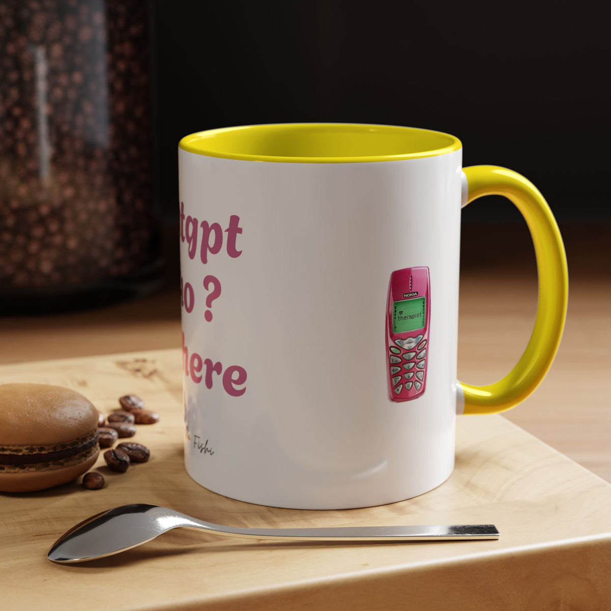 chatgpt how iam here Coffee Mug (11, 15oz)
