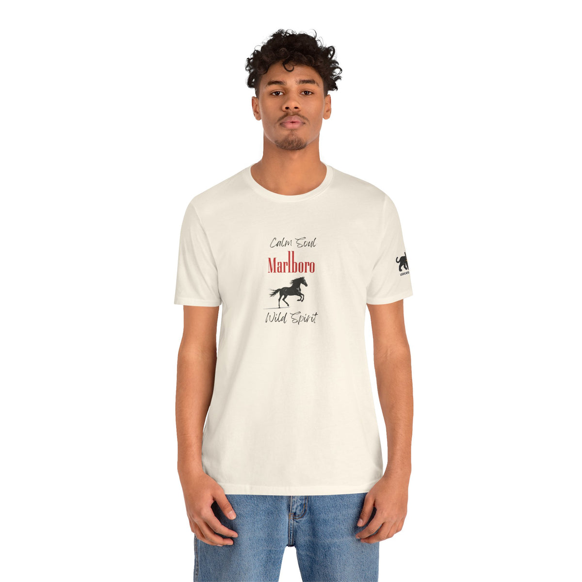 calm soul wild spirit Graphic Tee, Casual Summer Shirt, Marine Life T-Shirt, Gift for Sea Lovers,  high quality