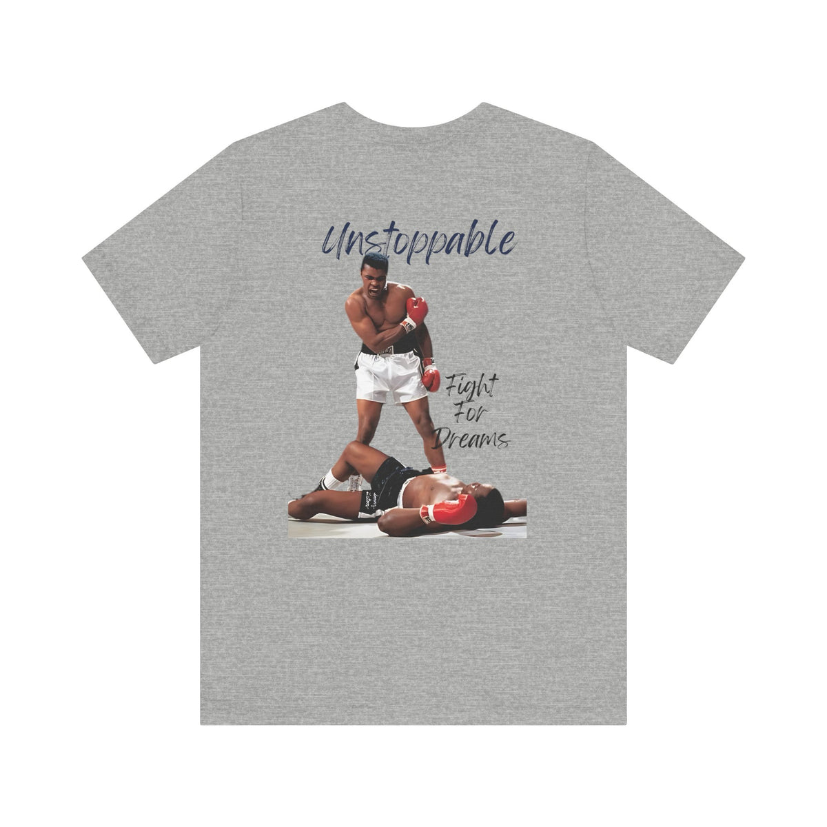 fight for dreams mohamed ali boxer Graphic Tee, Casual Summer Shirt, Marine Life T-Shirt, Gift for Sea Lovers,  high quality