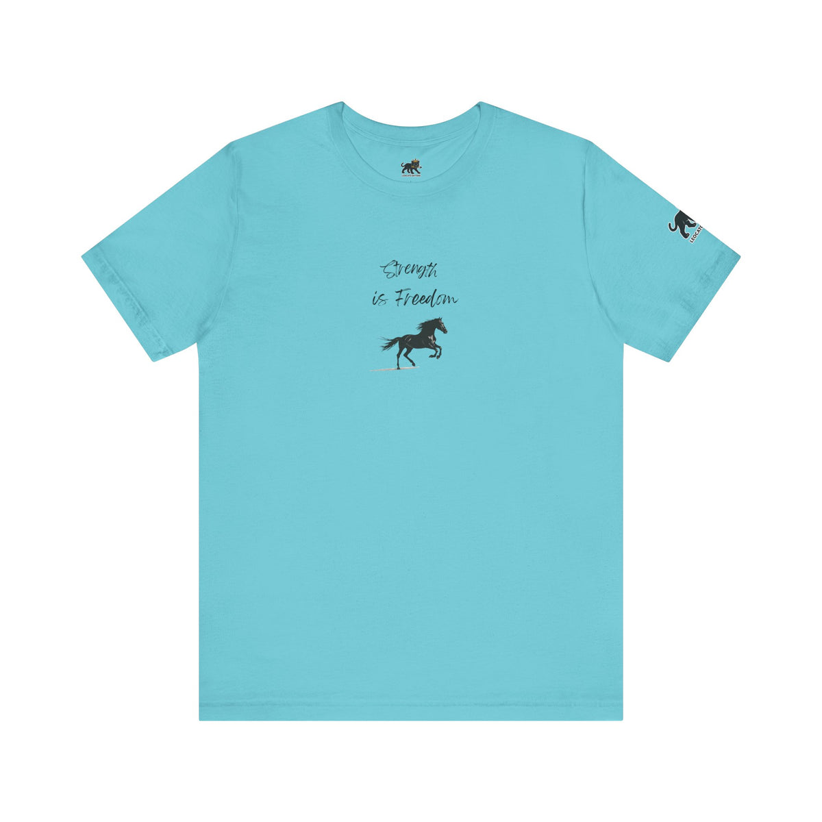 strength is freedom Graphic Tee, Casual Summer Shirt, Marine Life T-Shirt, Gift for Sea Lovers,  high quality