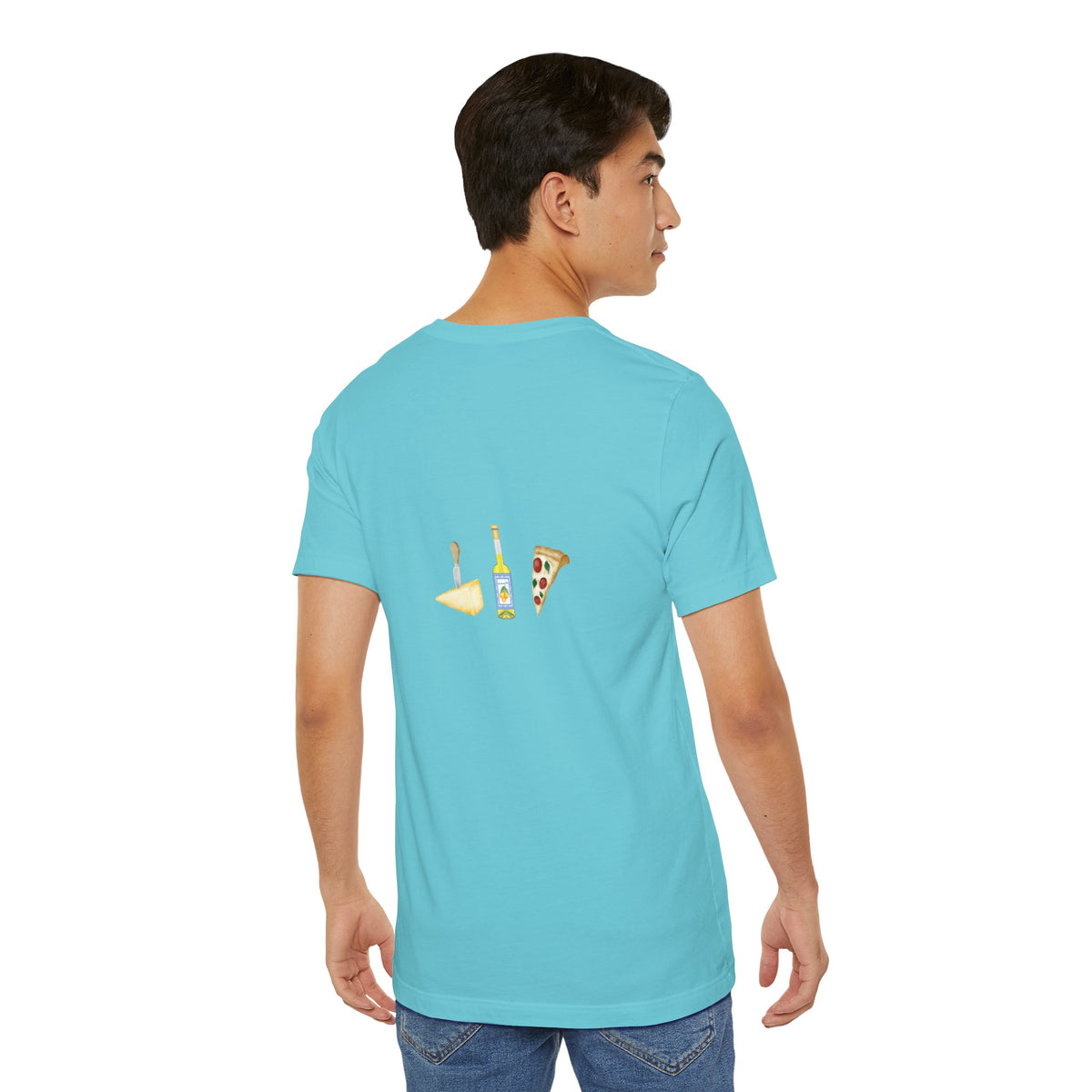 italian food Graphic Tee, Casual Summer Shirt, Marine Life T-Shirt, Gift for Sea Lovers,  high quality