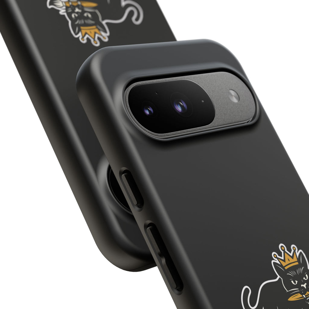 Tough Cases Phone Case, Unique Cat Design, Perfect for Animal Lovers, Gift for Birthdays, Fun Accessory for Everyday Use