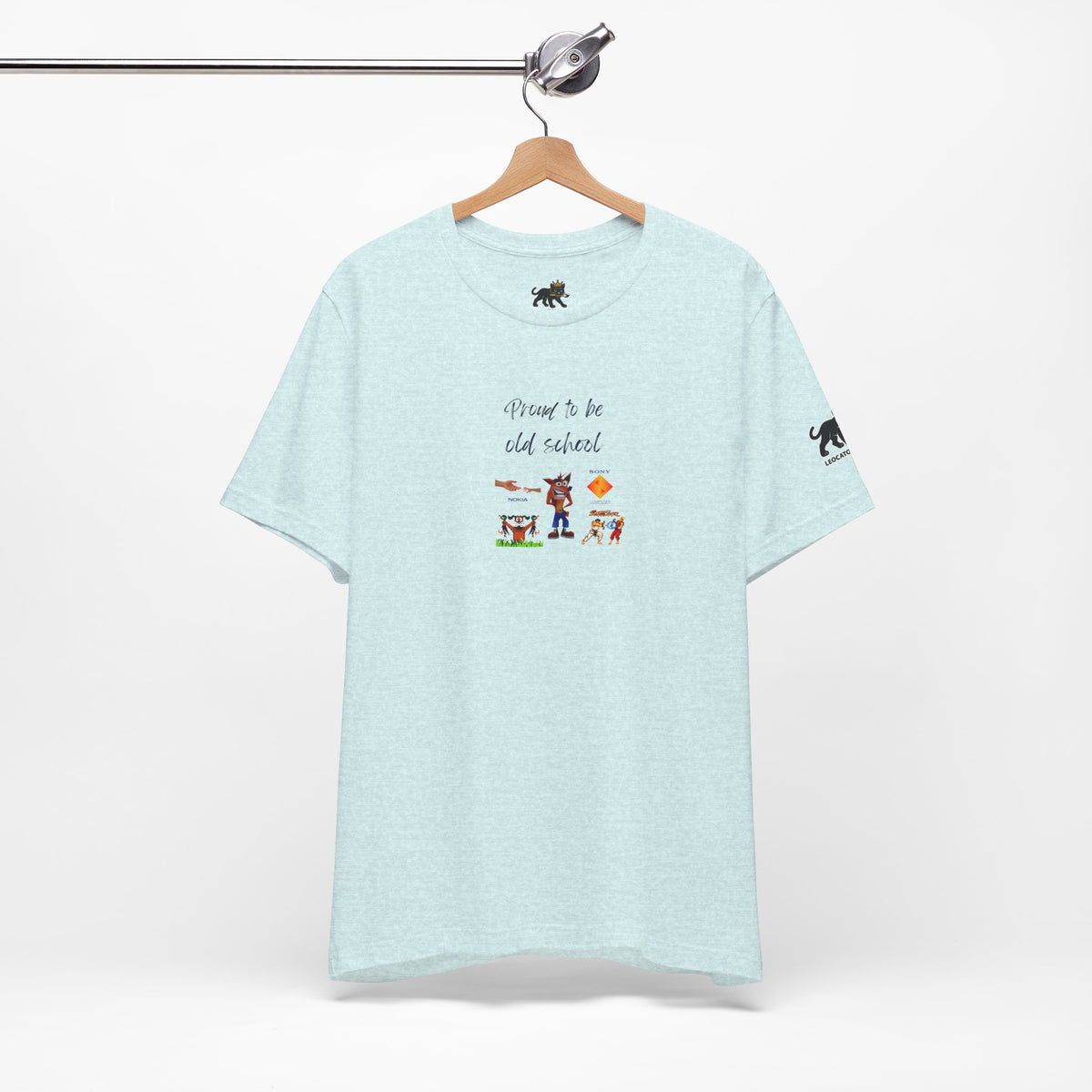 proud to be old school   Graphic Tee, Casual Summer Shirt, Marine Life T-Shirt, Gift for Sea Lovers,  high quality