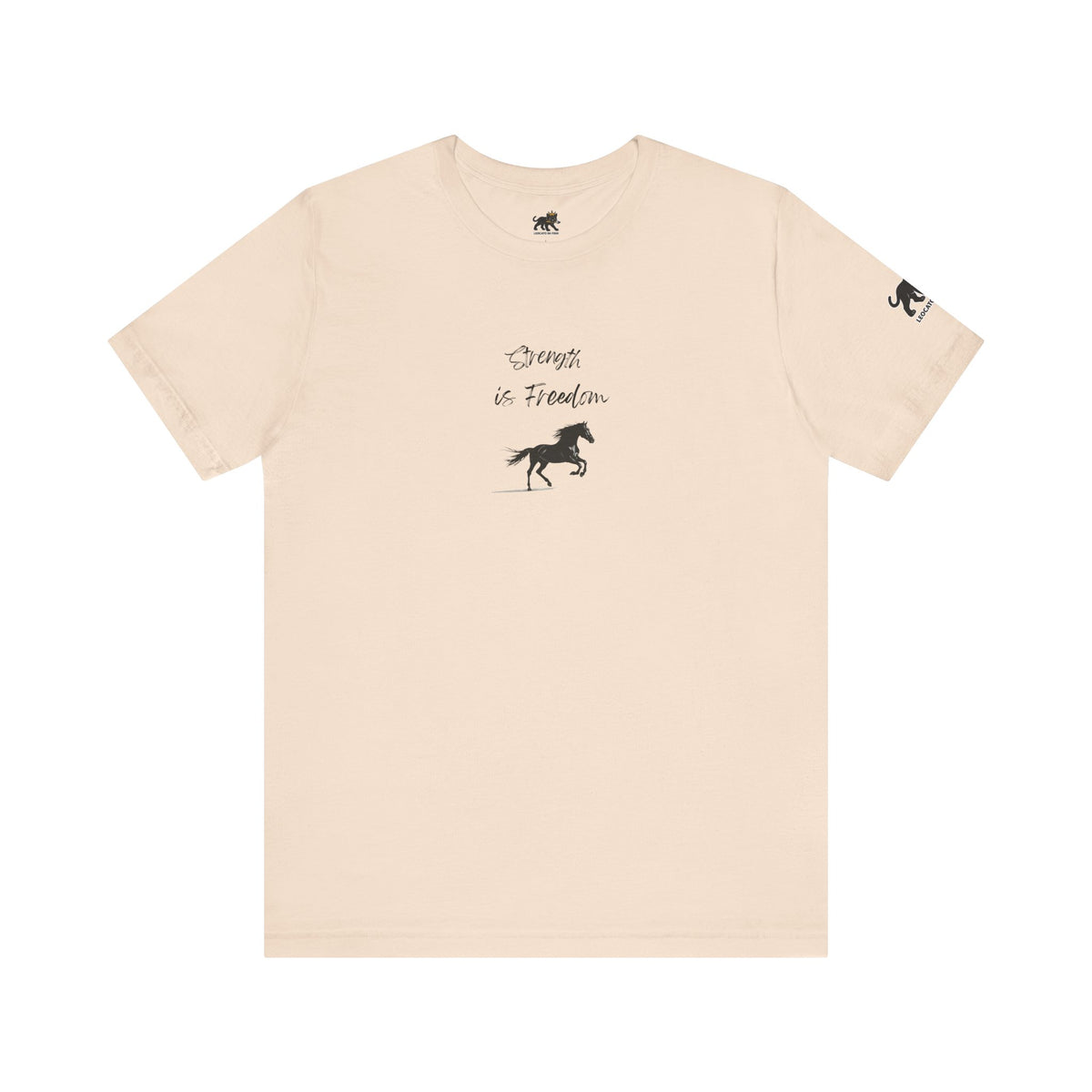 strength is freedom Graphic Tee, Casual Summer Shirt, Marine Life T-Shirt, Gift for Sea Lovers,  high quality