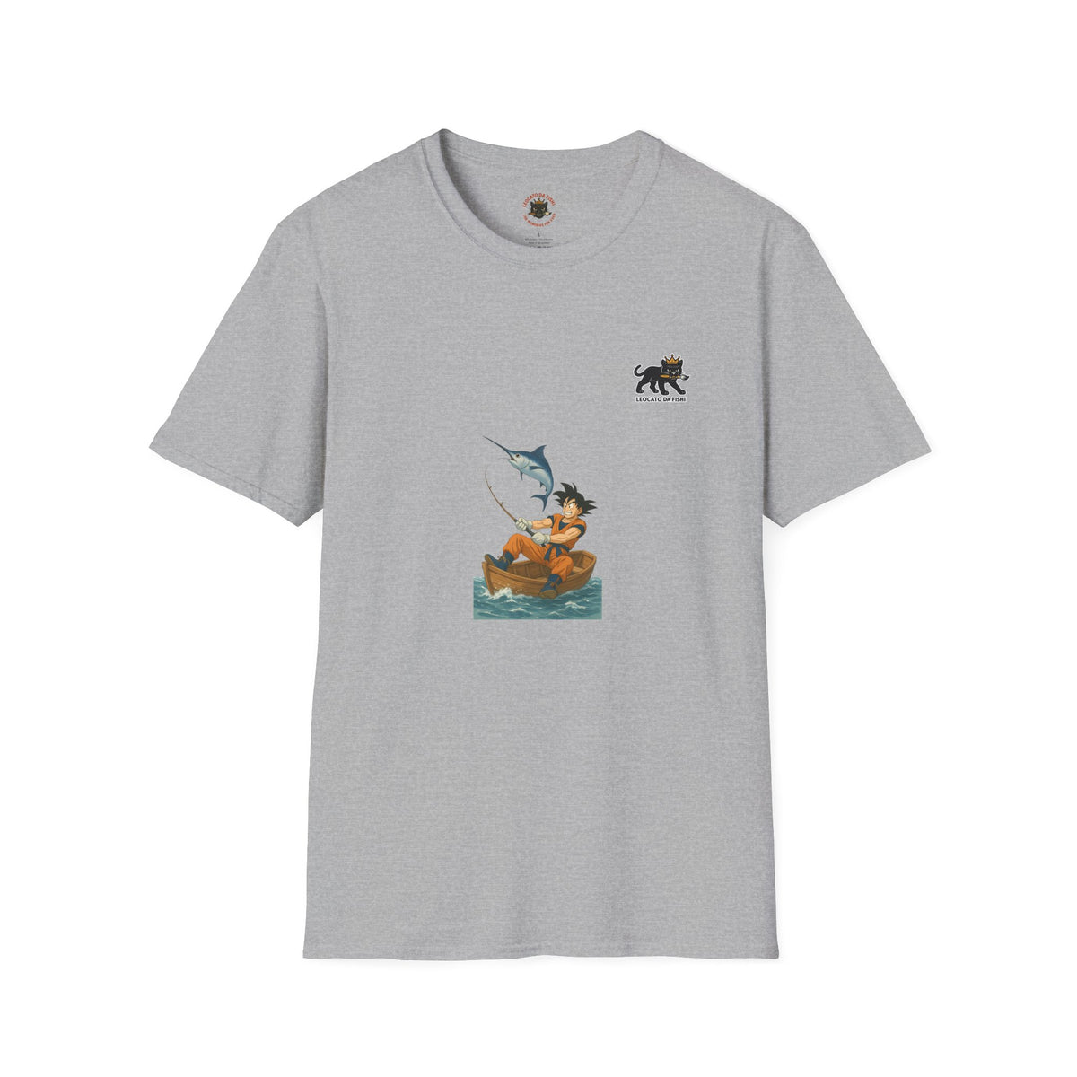 Fishing goku Unisex T-Shirt, Casual Wear, Gift for Fishermen, Outdoor Adventure Shirt, Summer Apparel, Fishing Enthusiast Tee