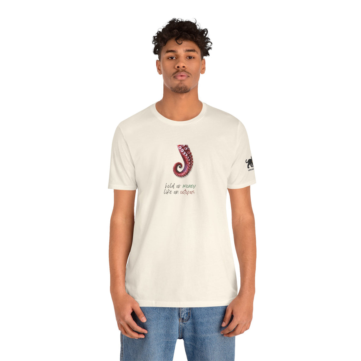 hold ur money like an octopus  Graphic Tee, Casual Summer Shirt, Marine Life T-Shirt, Gift for Sea Lovers,  high quality