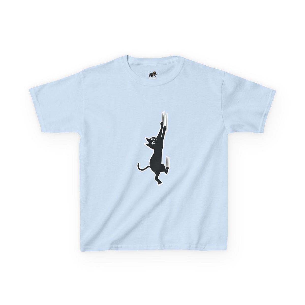 Playful Cat Kids Tee - Cute Cotton T-Shirt,