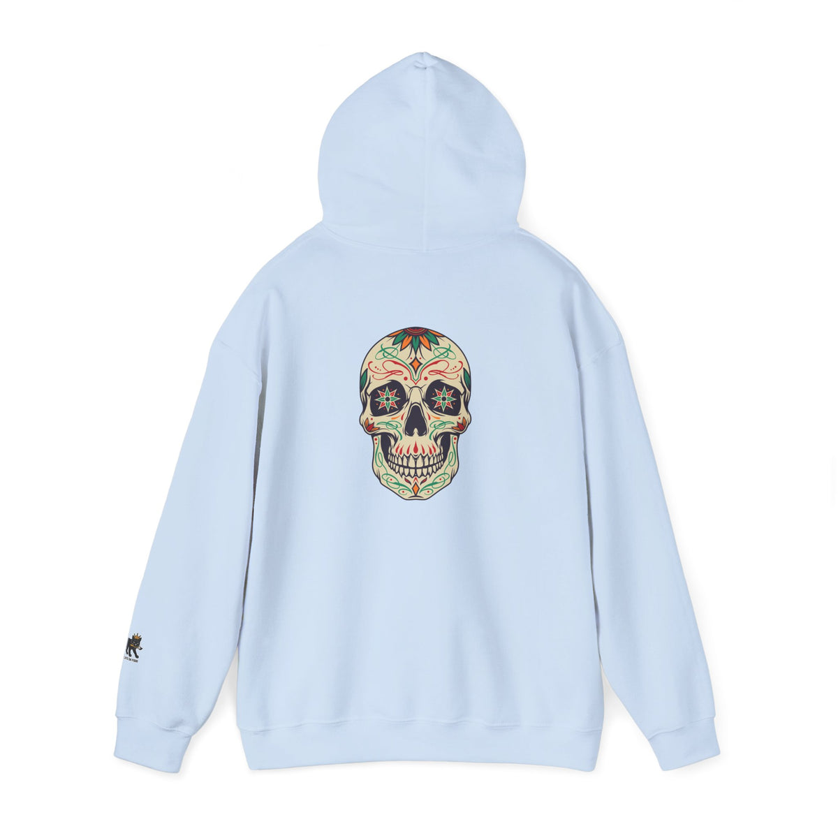 skull Hooded Sweatshirt, Unisex Casual Hoodie, Perfect Gift for Friends, Inspiring Apparel, Comfortable Daily Wear
