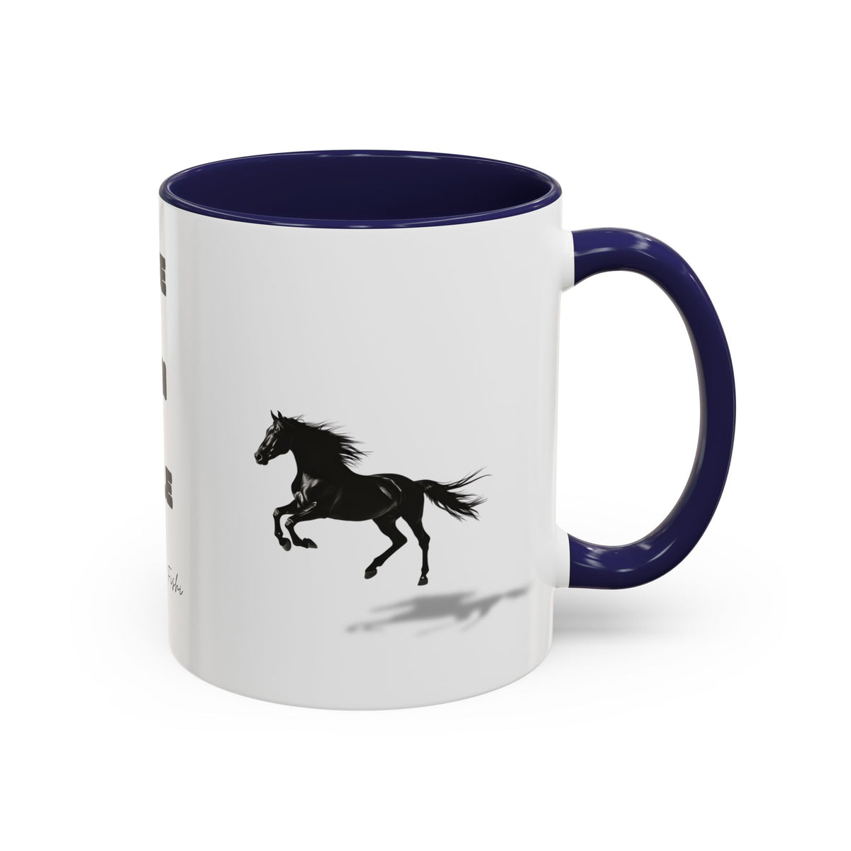 horse rise run  Coffee Mug (11, 15oz)