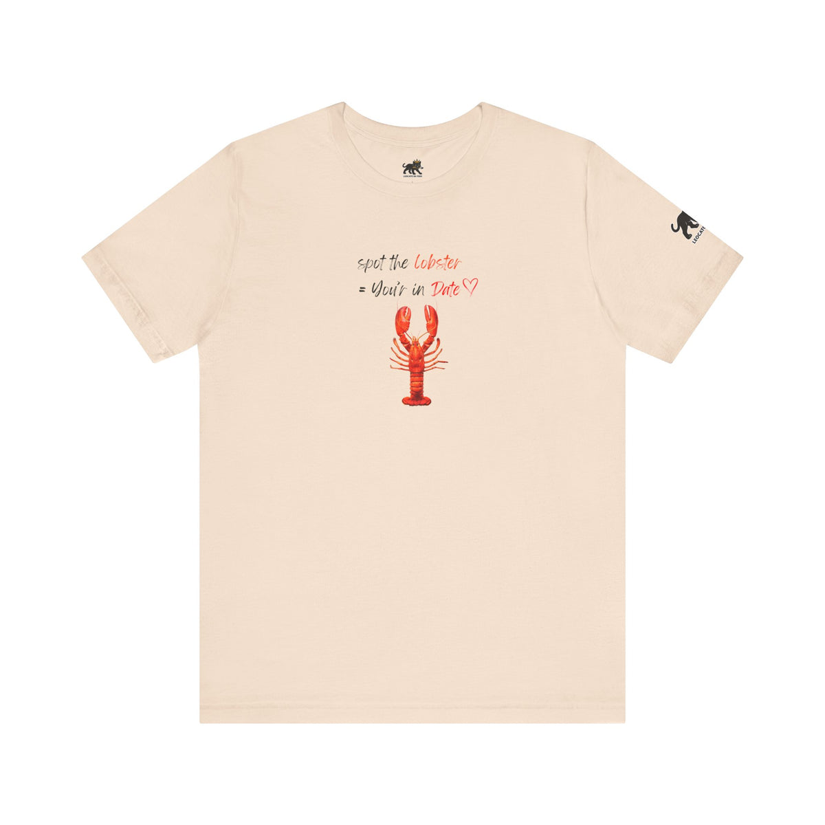 spot the  lobster your in date Graphic Tee, Casual Summer Shirt, Marine Life T-Shirt, Gift for Sea Lovers,  high quality