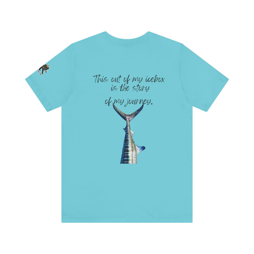 story of my journe  Graphic Tee, Casual Summer Shirt, Marine Life T-Shirt, Gift for Sea Lovers,  high quality