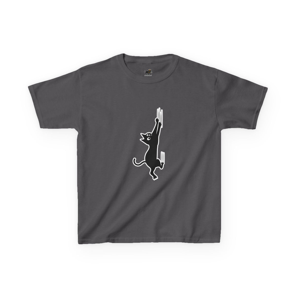 Playful Cat Kids Tee - Cute Cotton T-Shirt,
