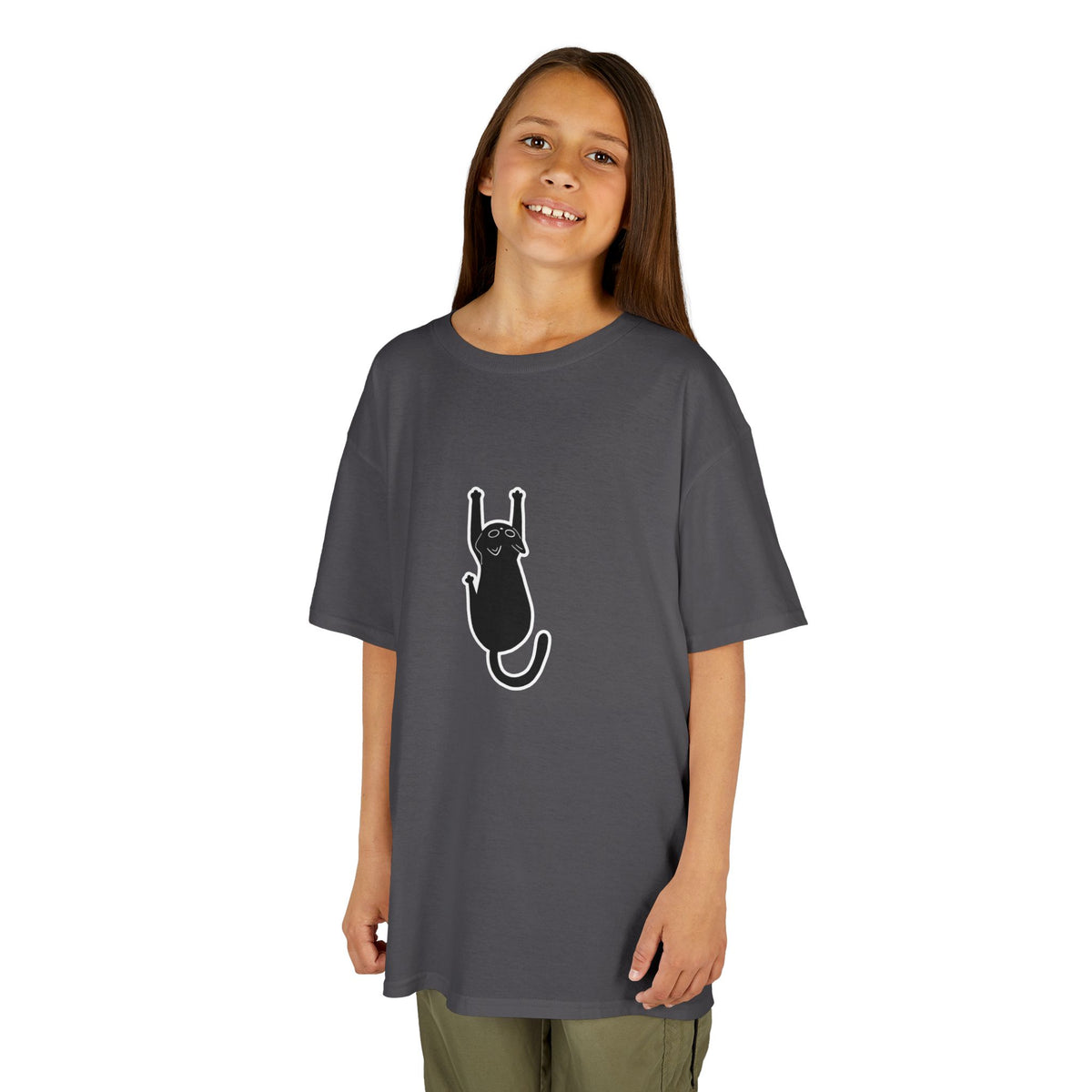 Playful Cat Kids 2  - Cute Cotton T-Shirt,
