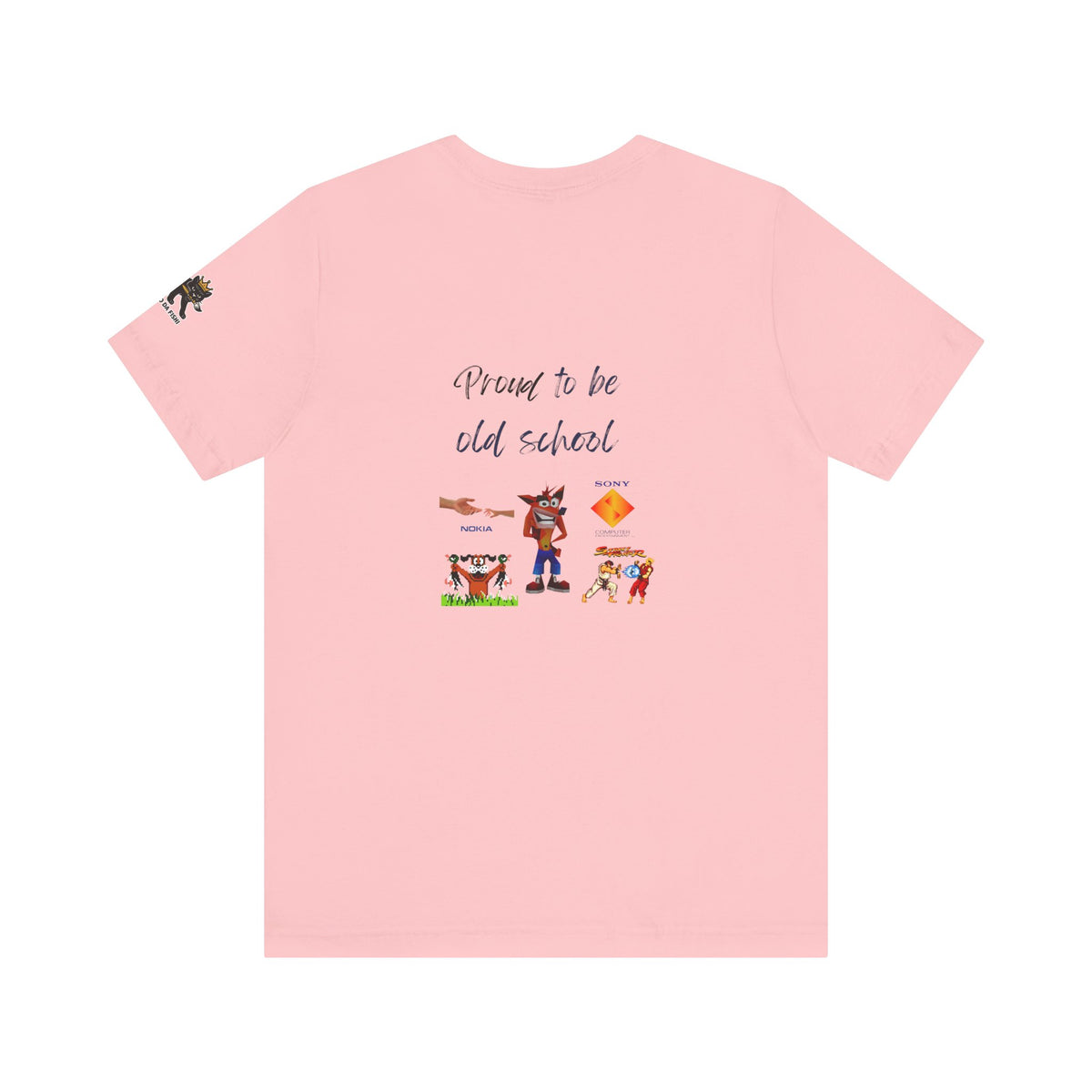 proud to be old school   Graphic Tee, Casual Summer Shirt, Marine Life T-Shirt, Gift for Sea Lovers,  high quality
