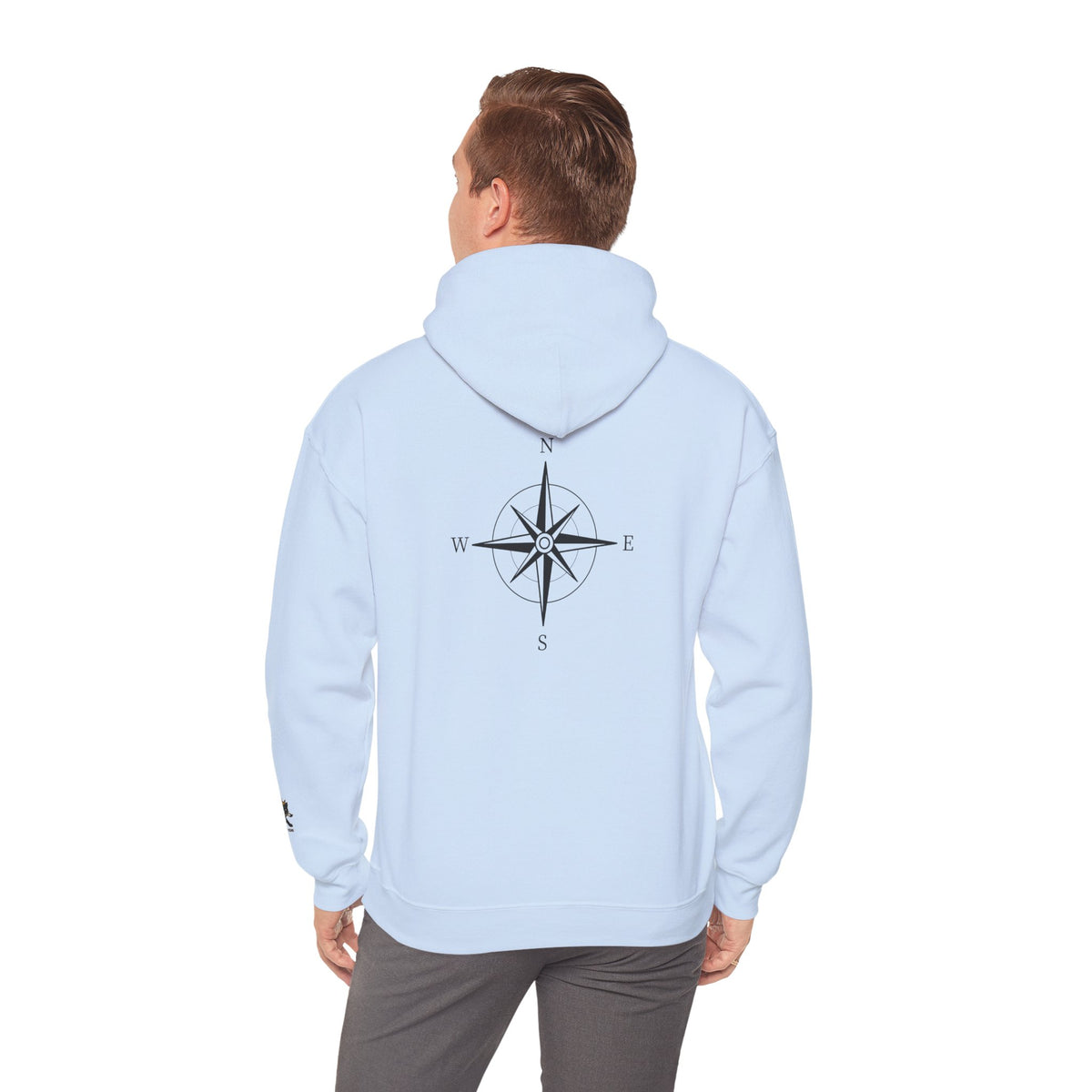 navigation  Hooded Sweatshirt, Unisex Casual Hoodie, Perfect Gift for Friends, Inspiring Apparel, Comfortable Daily Wear