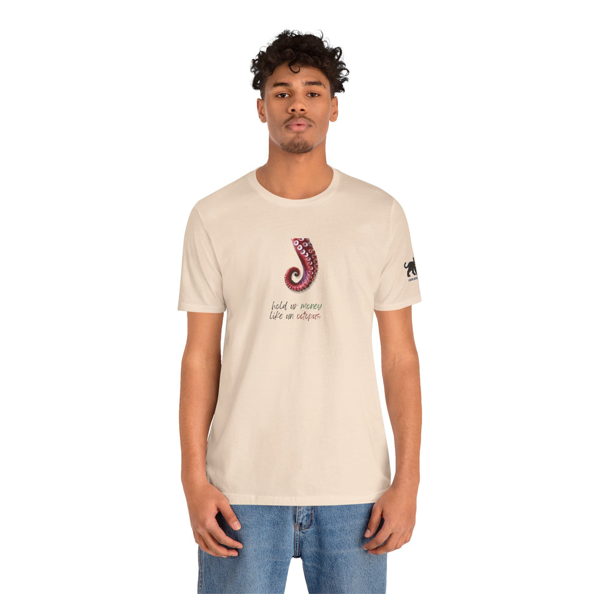 hold ur money like an octopus  Graphic Tee, Casual Summer Shirt, Marine Life T-Shirt, Gift for Sea Lovers,  high quality