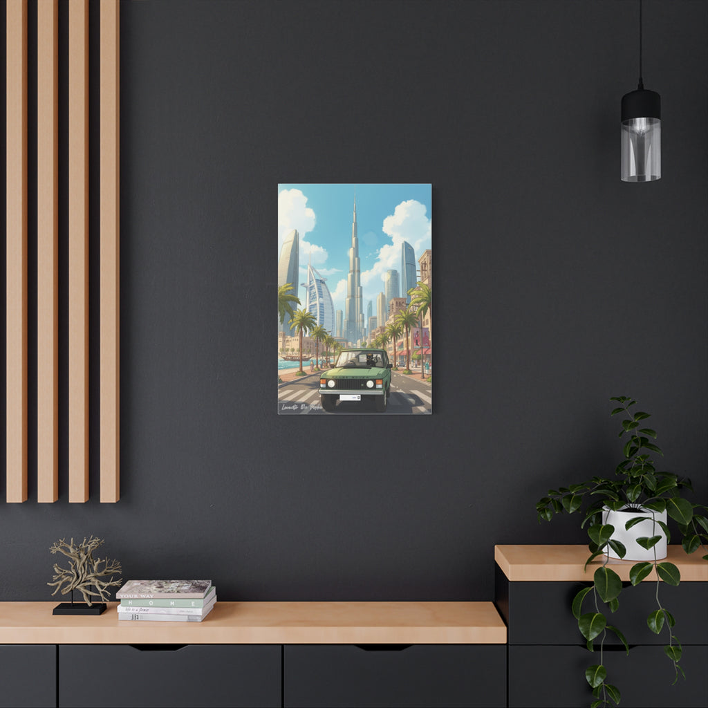 leocato da fishi in Dubai   Canvas Print, Wall Art Decor,