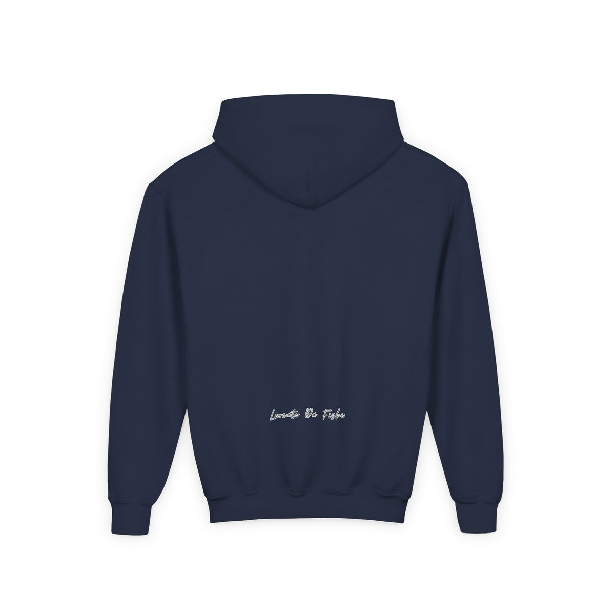 Youth Heavy Blend Hooded Sweatshirt with 'Leccato da Fish' Design - Cozy Gift for Teens, Memory Keepsake, Casual Wear, Birthday .