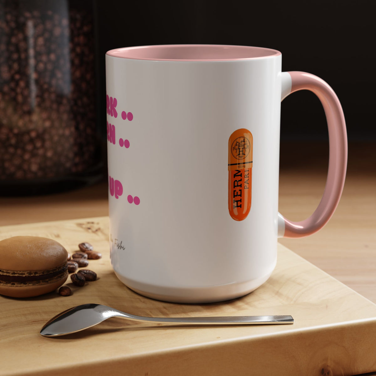 work earn dos up  Coffee Mug (11, 15oz)
