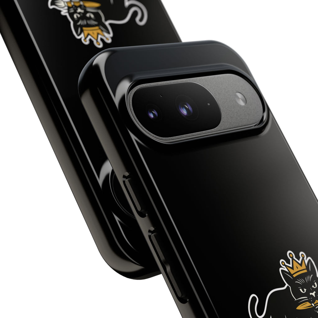 Tough Cases Phone Case, Unique Cat Design, Perfect for Animal Lovers, Gift for Birthdays, Fun Accessory for Everyday Use