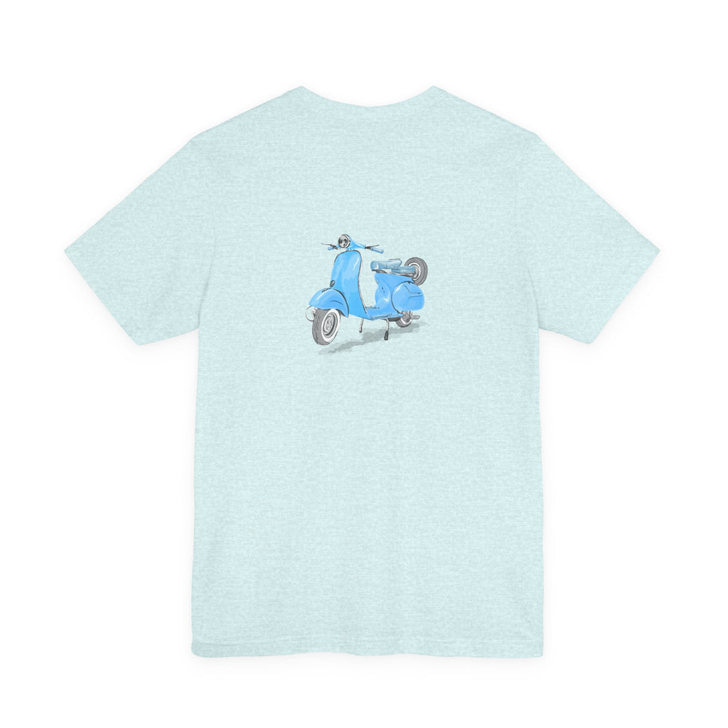vespa italy  Graphic Tee, Casual Summer Shirt, Marine Life T-Shirt, Gift for Sea Lovers,  high quality