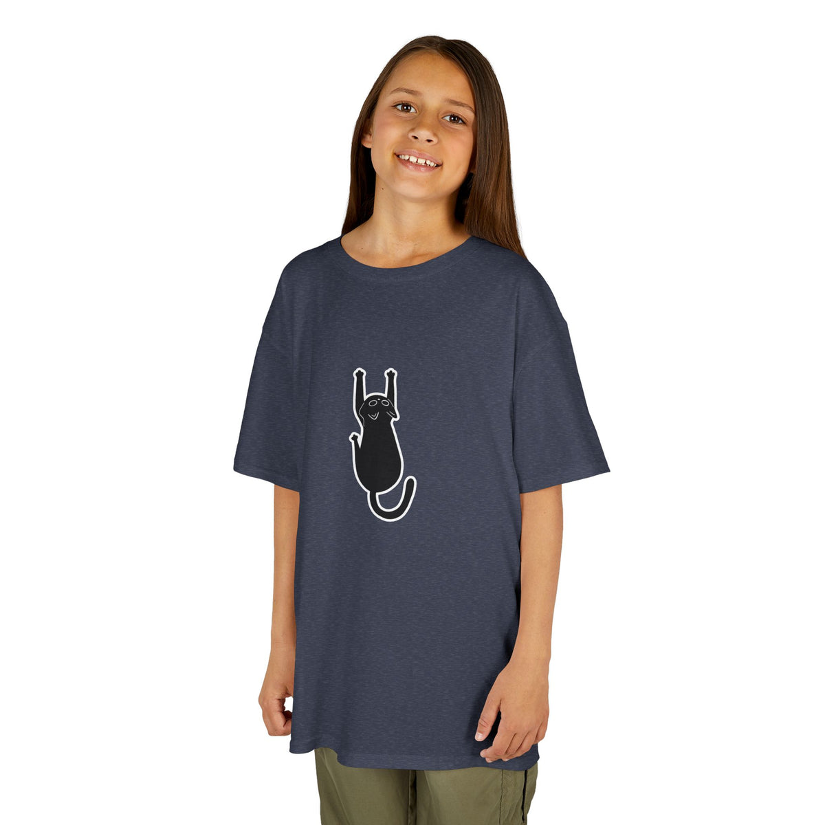 Playful Cat Kids 2  - Cute Cotton T-Shirt,