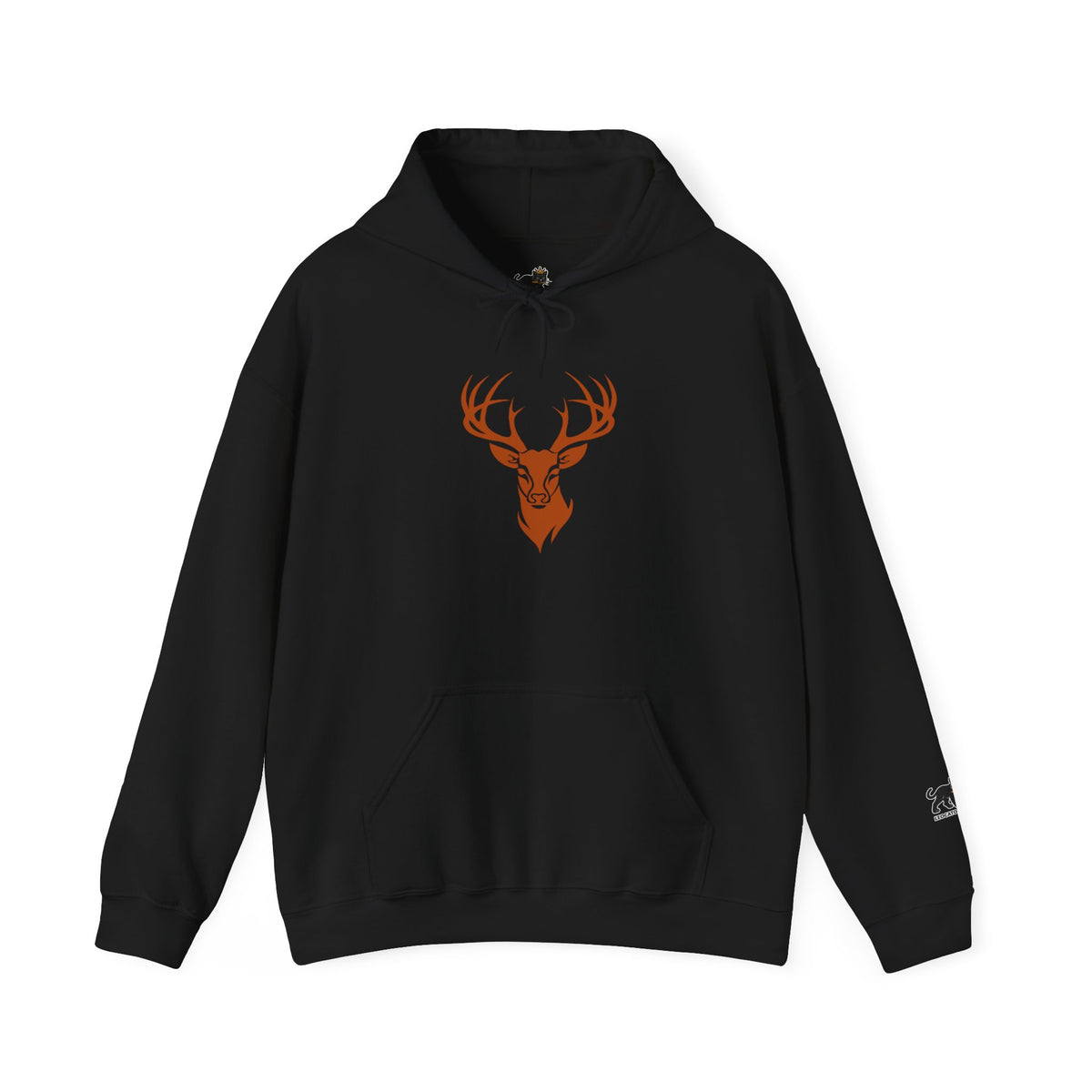 deer head Hooded Sweatshirt, Unisex Casual Hoodie
